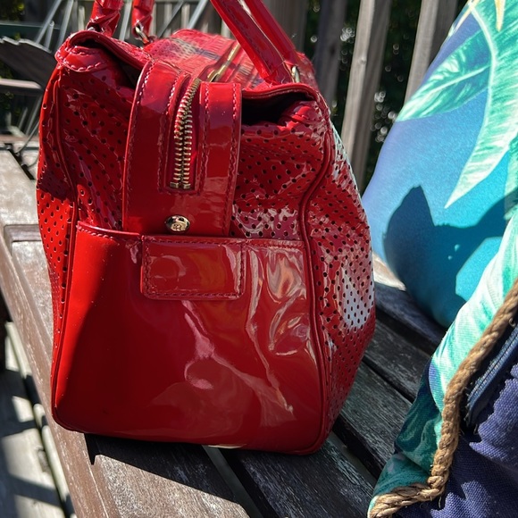 Kate Spade red satchel - Picture 7 of 17